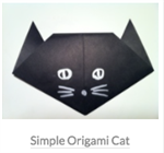 Simple Origami Cat 